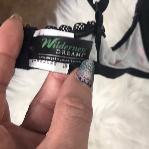 Wilderness dreams printed Padded push up Bra 36D - Picture 4 of 7